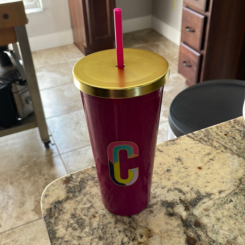 🆕 with tags BPA Free Cup with straw
